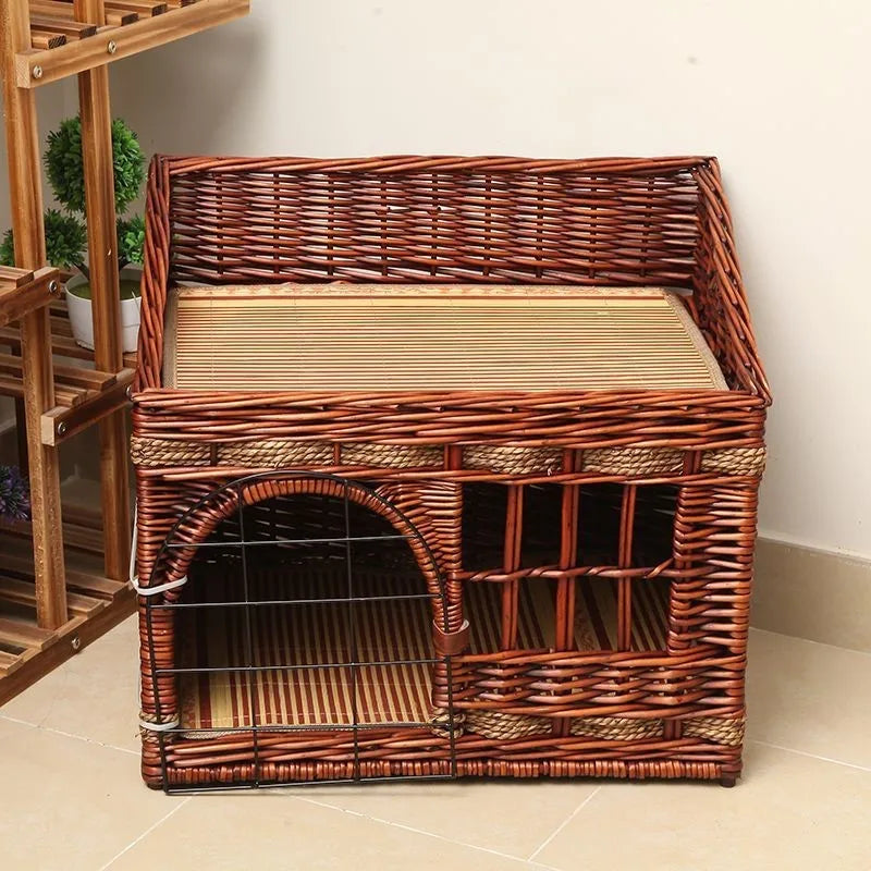 Luxury Bamboo Pet House