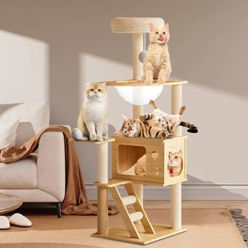 Purrfect Haven Multi-Level cat tower