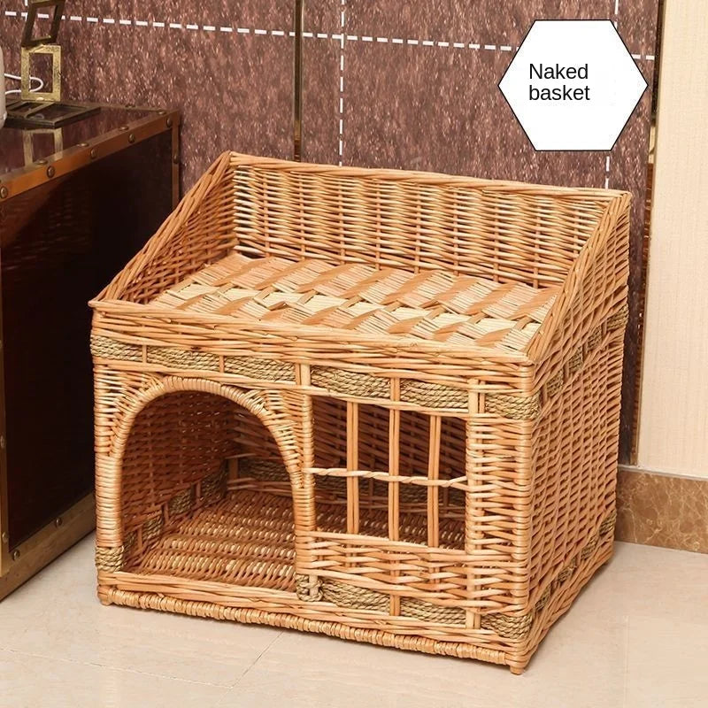 Luxury Bamboo Pet House