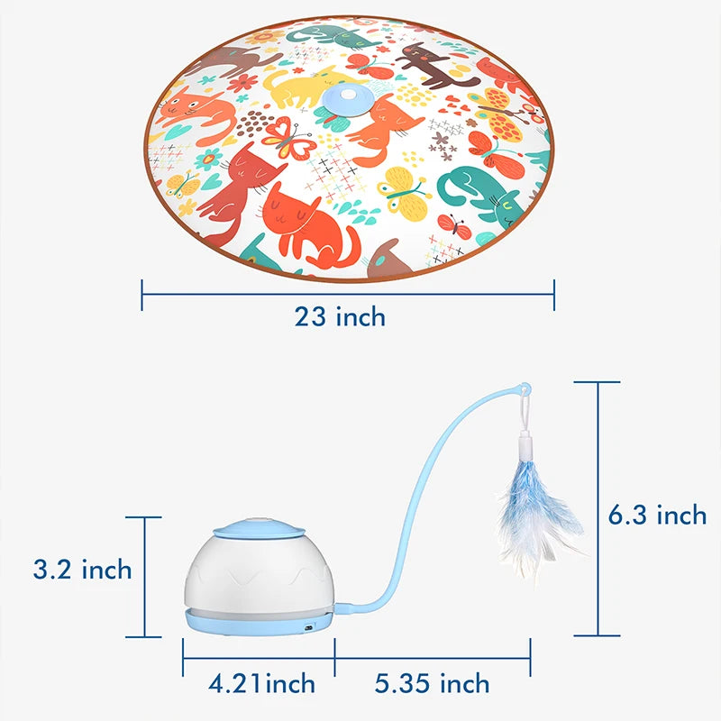 Electric Cat Toy 360 Rotating