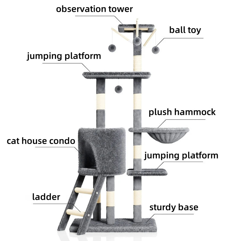 Cozy Home Multi-Level Tower