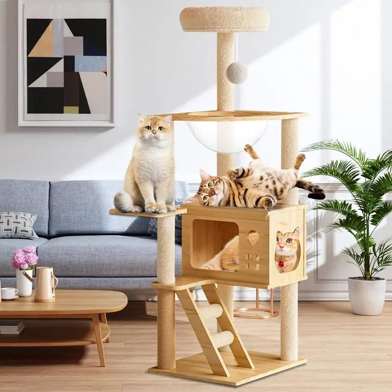 Purrfect Haven Multi-Level cat tower