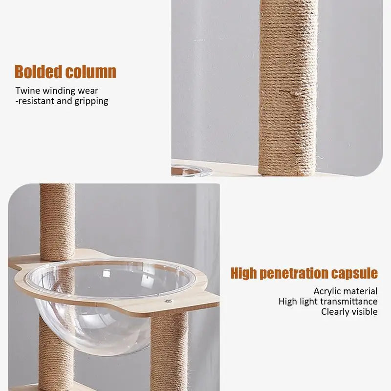 Purrfect Haven Multi-Level cat tower