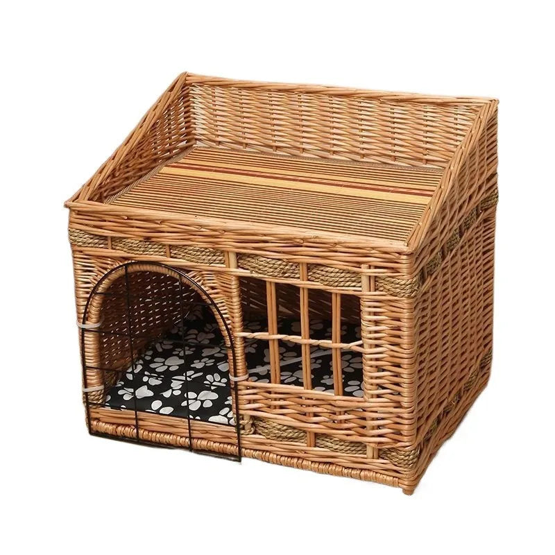 Luxury Bamboo Pet House
