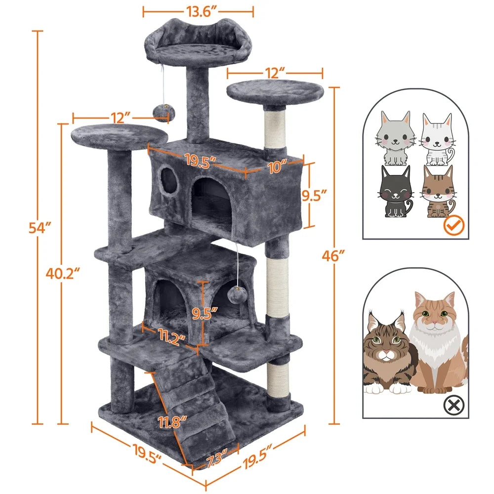 Cat Tree Cat Tower Condominium
