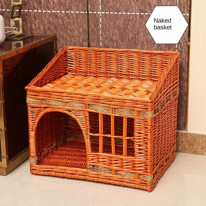 Luxury Bamboo Pet House