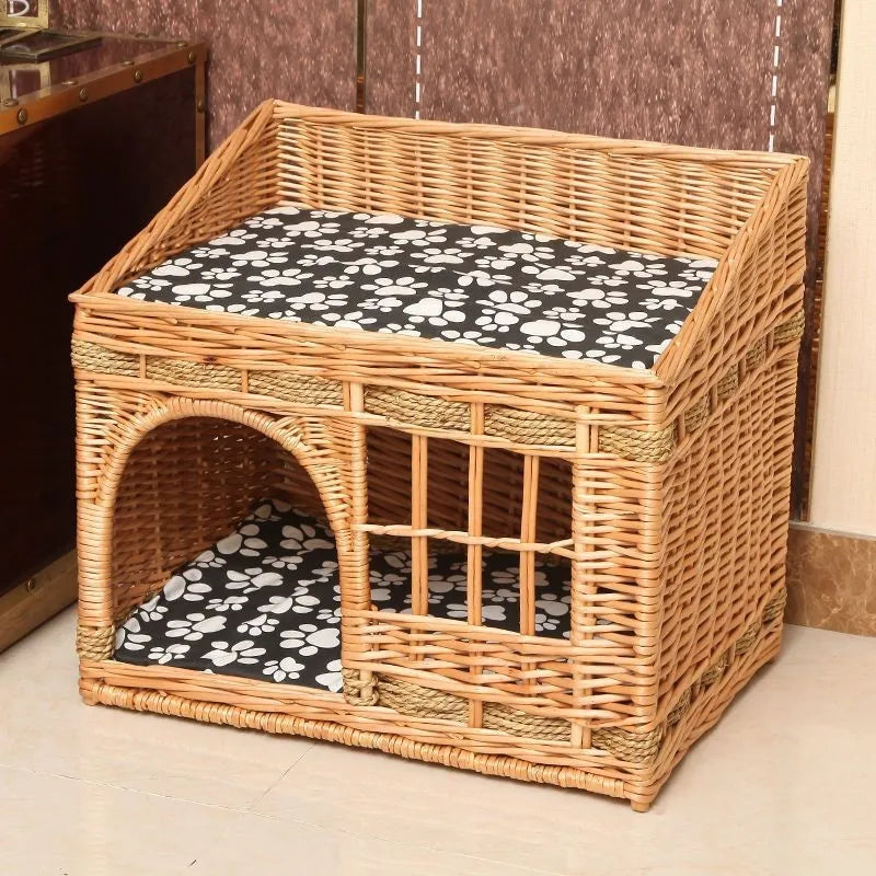 Luxury Bamboo Pet House